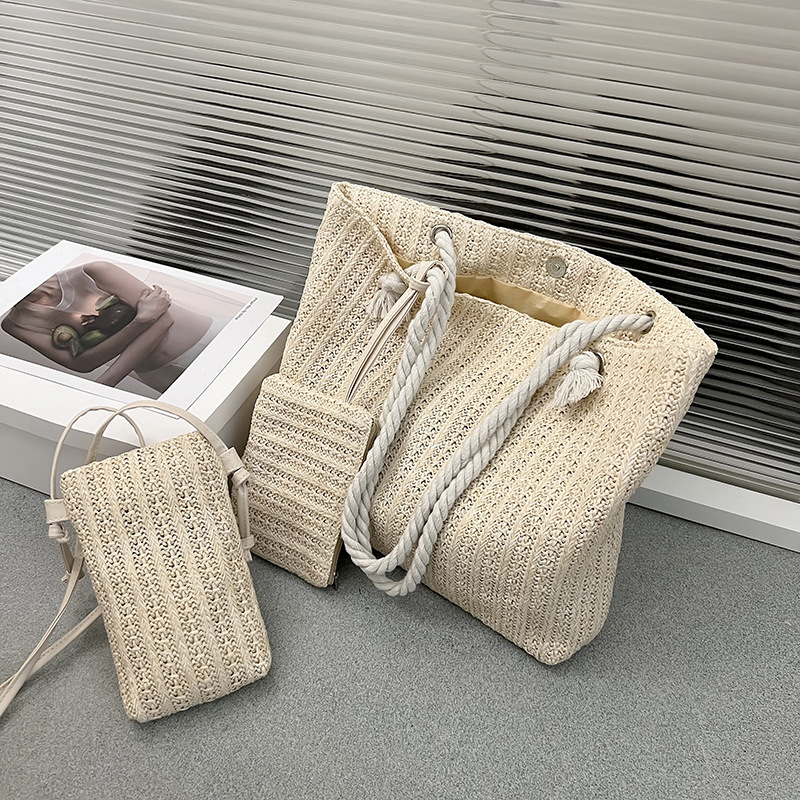 Sand Weave Duo & Coastal Breeze Bag