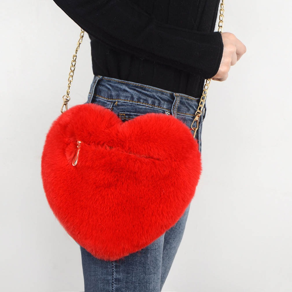 Love Bag For Women Plush