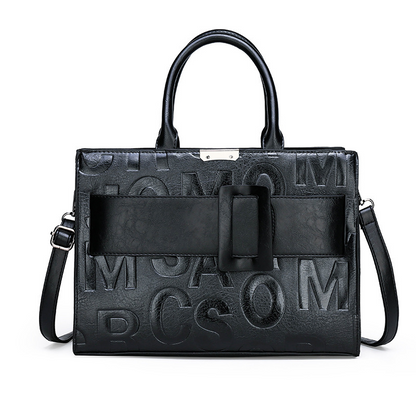 Classic Shoulder Bag With Letter Print