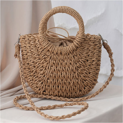 Raffia Bloom Bag