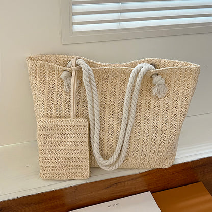 Sand Weave Duo & Coastal Breeze Bag