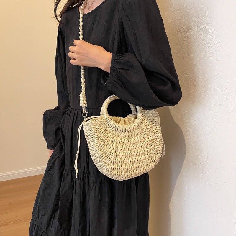 Raffia Bloom Bag